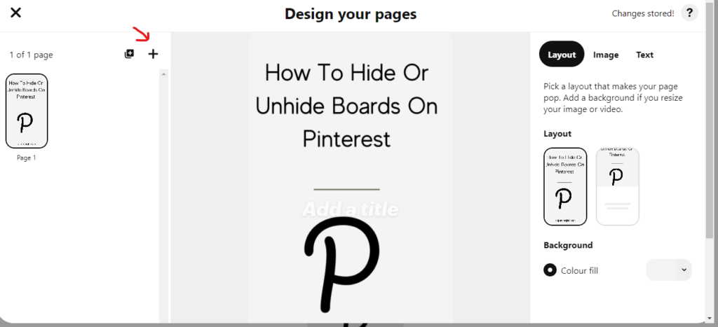 upload pins