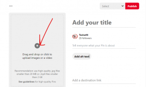 upload a video file